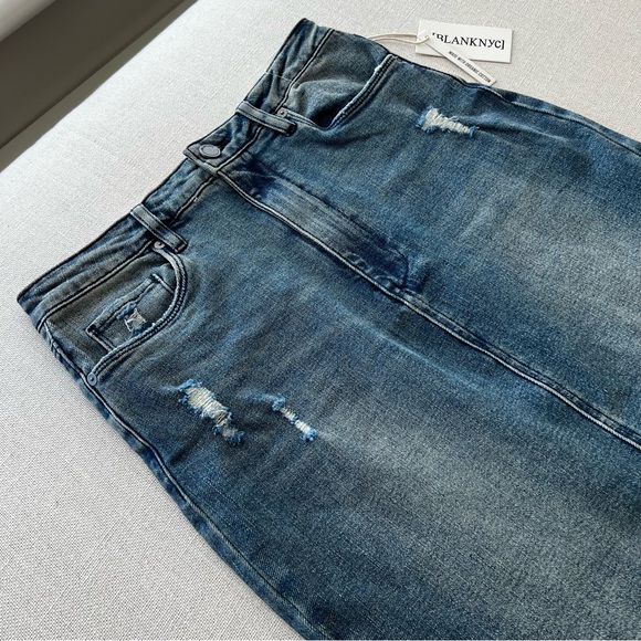 BLANKNYC Denim Maxi Skirt in High Street - Picture 13 of 16